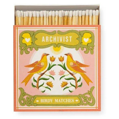 Archivist Gallery - Ariane's Birdy Matches Square Matchbox - Tarvos Boutique