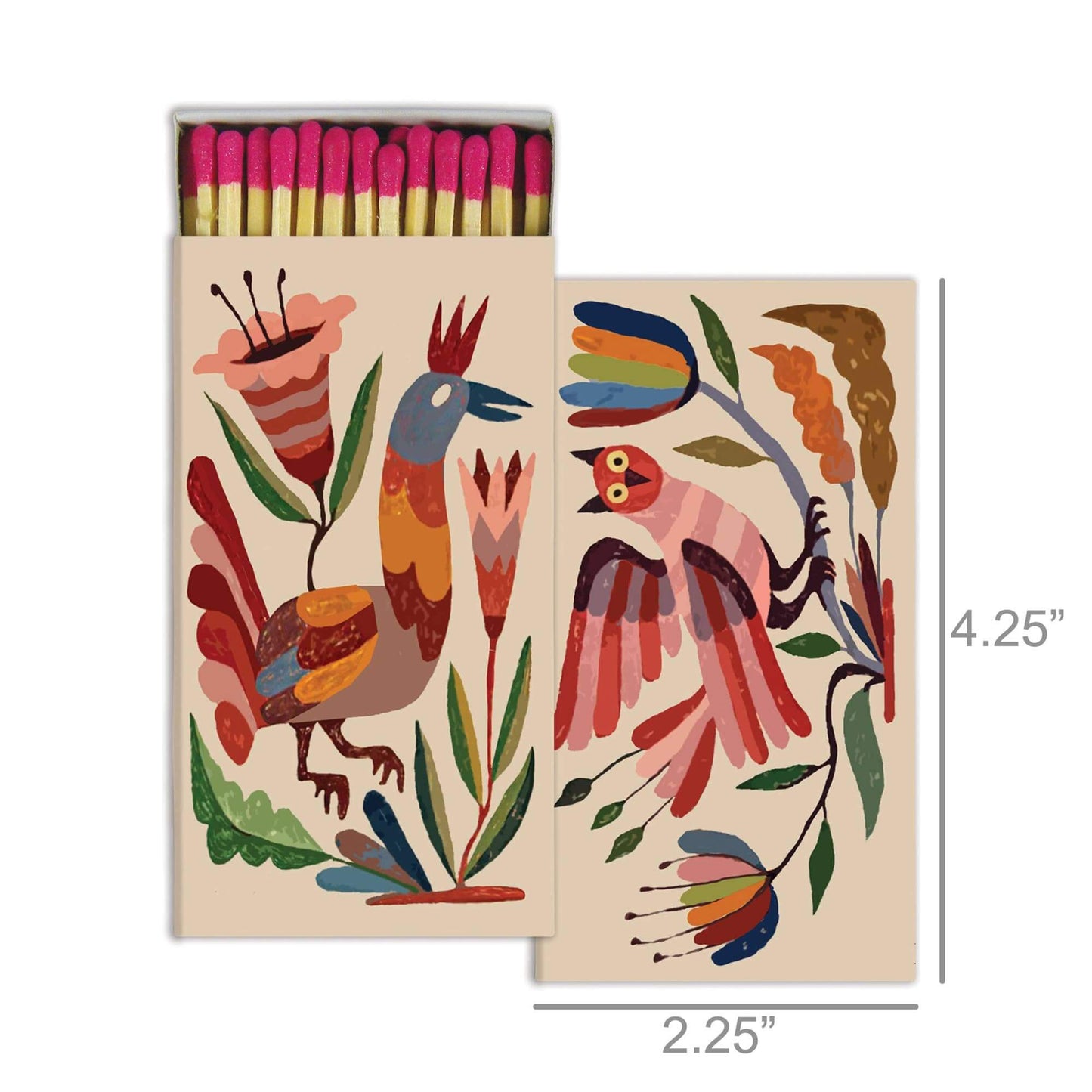 HomArt - Matches - Mexican Birds - Tarvos Boutique