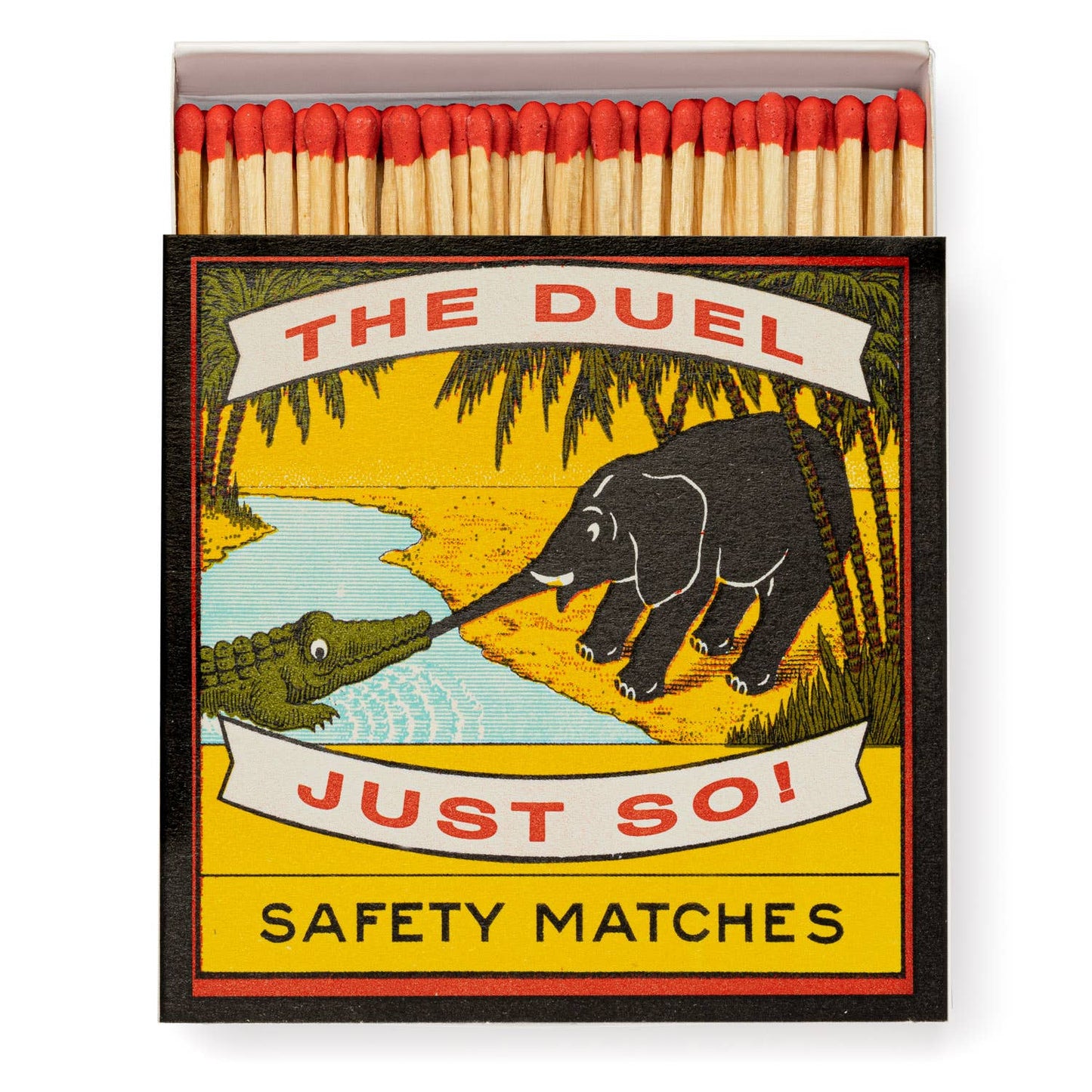 Archivist Gallery - Just So Square Matchbox - 4x4 - 125 matches