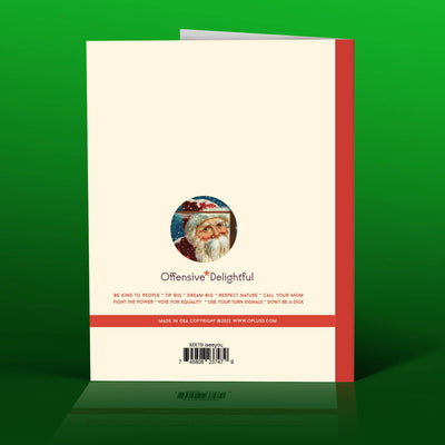 OffensiveDelightful - I see you MF@! christmas card