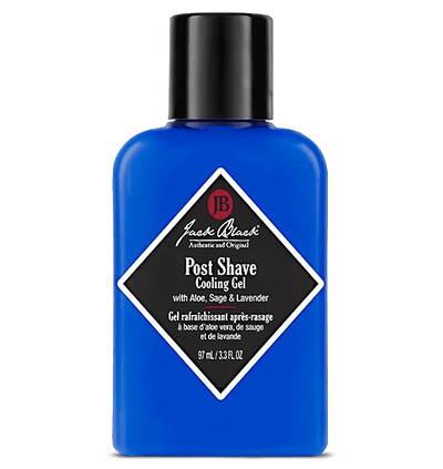 JACK BLACK - Post Shave Cooling Gel with Aloe, Sage & Lavender 3.3 fl.oz - Tarvos Boutique