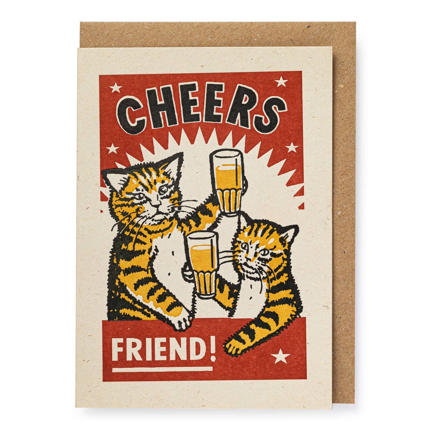 Archivist Gallery - Cheers Friend! Greeting Card