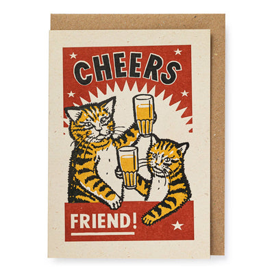 Archivist Gallery - Cheers Friend! Greeting Card