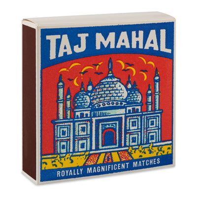 Archivist Gallery - Taj Mahal Match Box - 4x4 - 125 matches