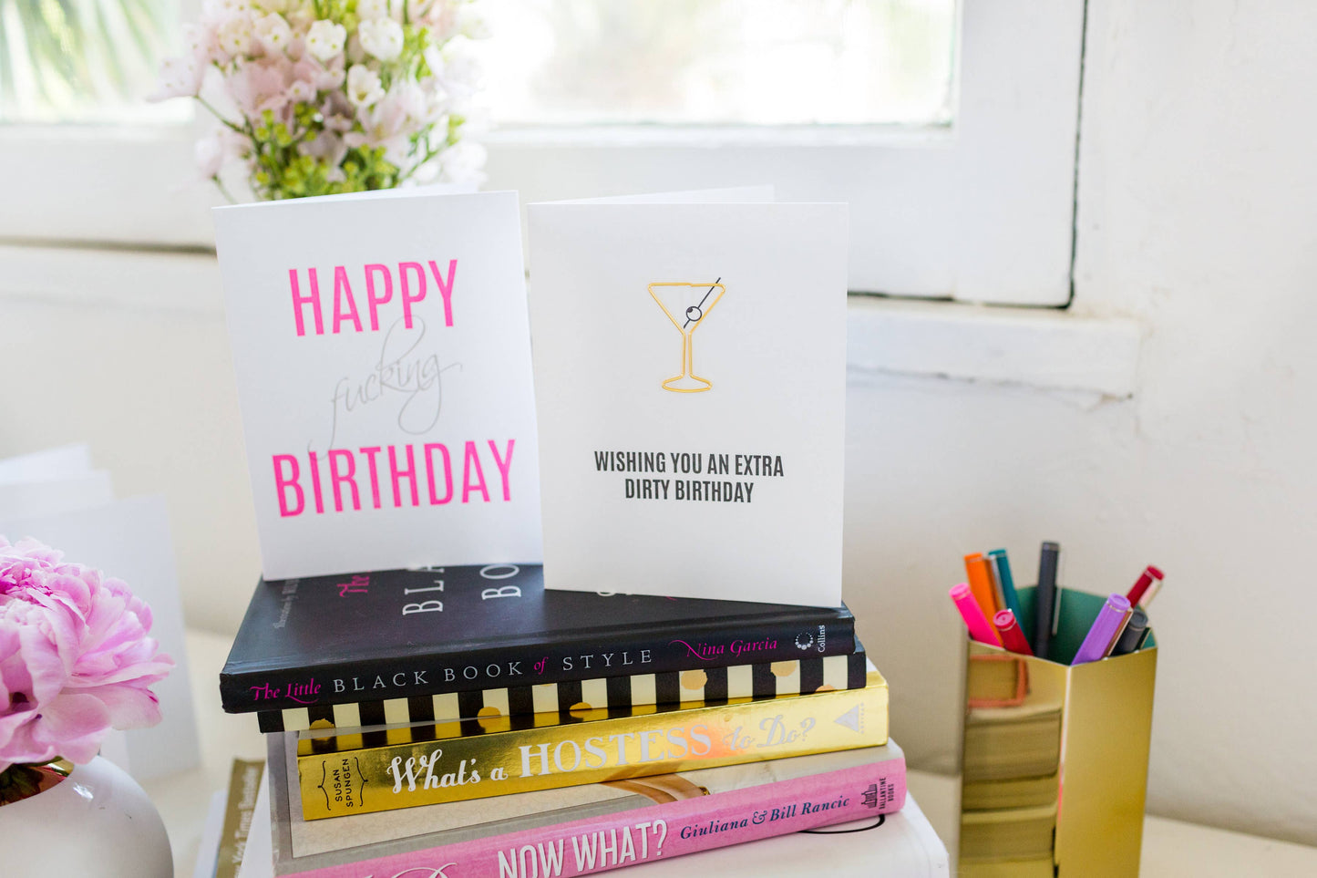 Chez Gagné - Happy Fucking Birthday Letterpress Greeting Card