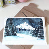 michele maule - Greeting Card - Mt Hood Wonderland