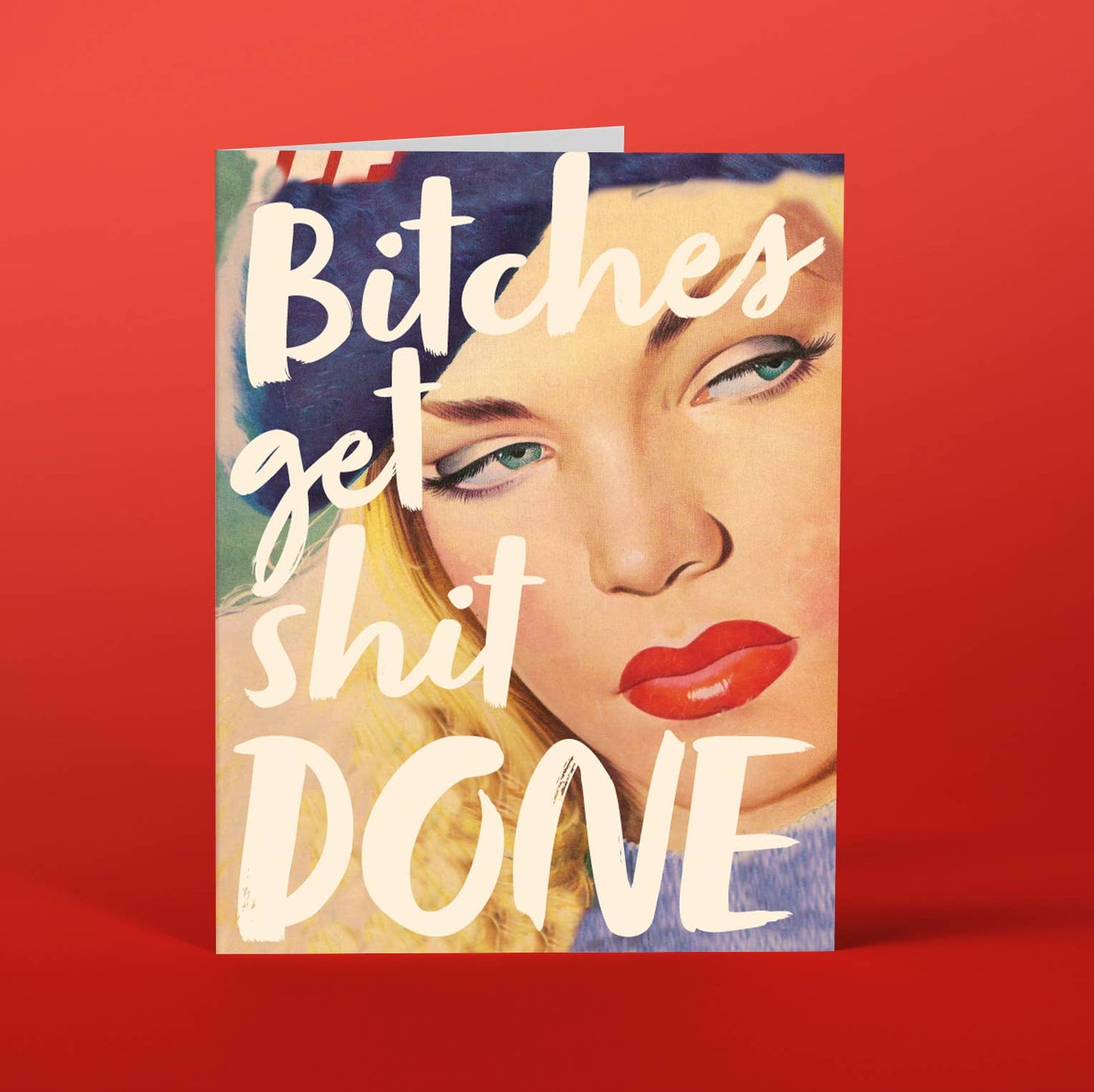 OffensiveDelightful - BITCHES GET SHIT DONE feminist card