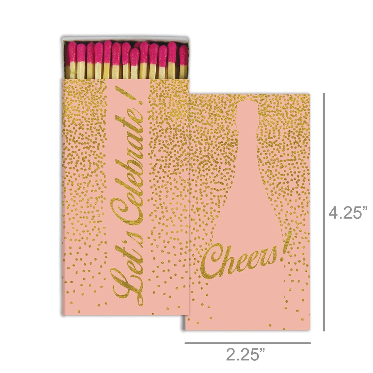 HomArt - Matches - Cheers - Gold Foil