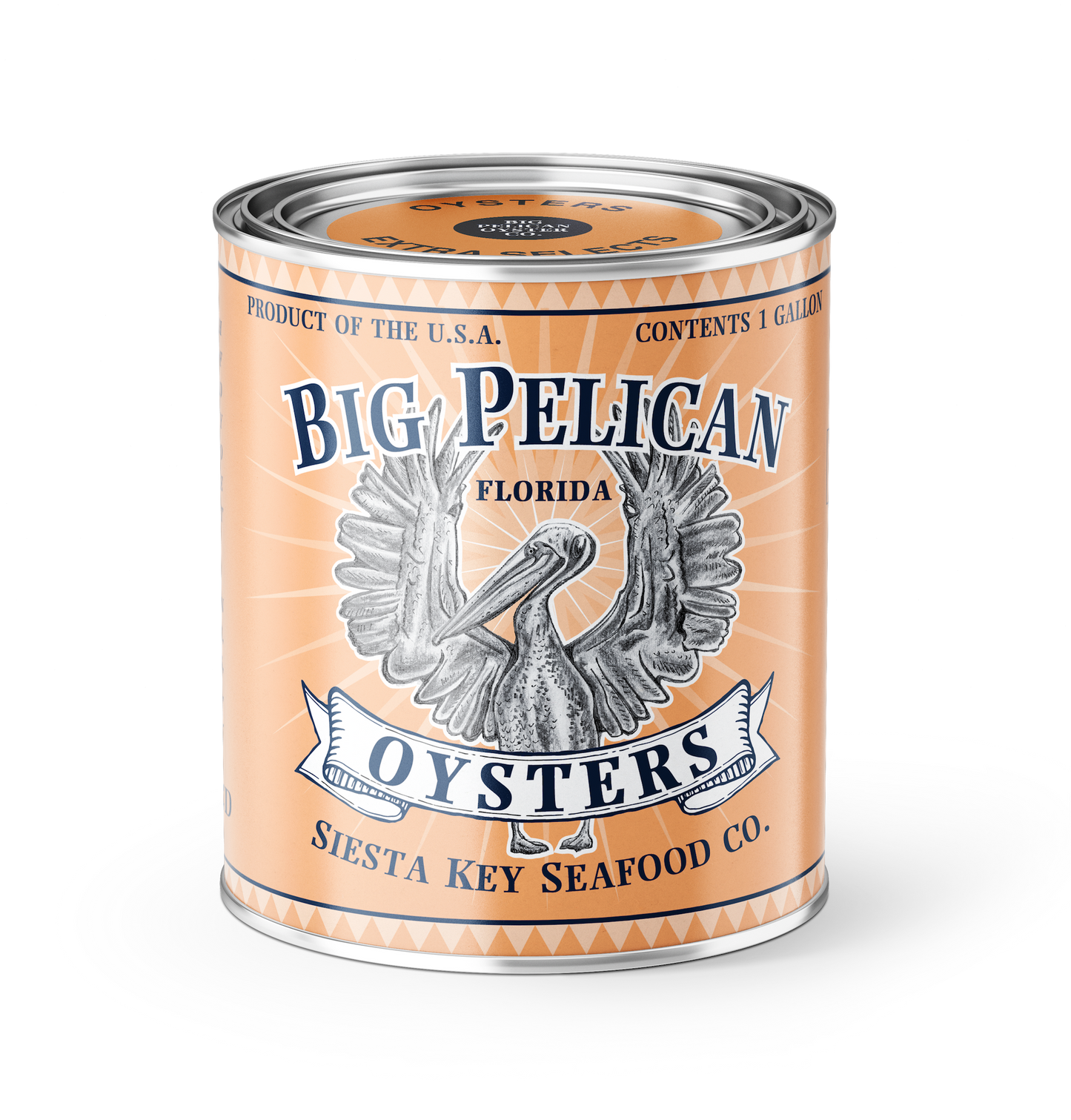 Annapolis Candle - Vintage Big Pelican Oyster Style Candle