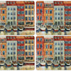 Pimpernel - Boat Scene Placemats Set of 4: MDF, Cork Backed / Boat Scene