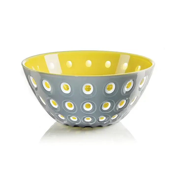 Guzzini - LE MURRINE Medium Bowl : 3,54x7,87x7,87 in. / Grey/Yellow