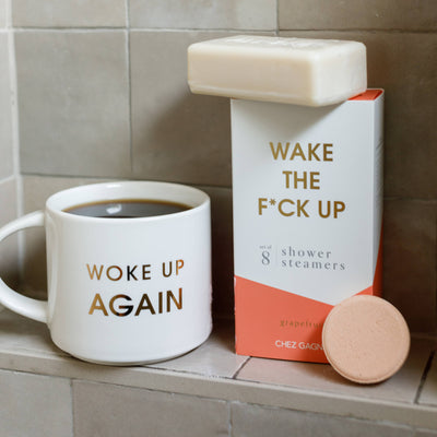 Chez Gagné - Wake The F*ck Up Shower Steamers - Grapefruit