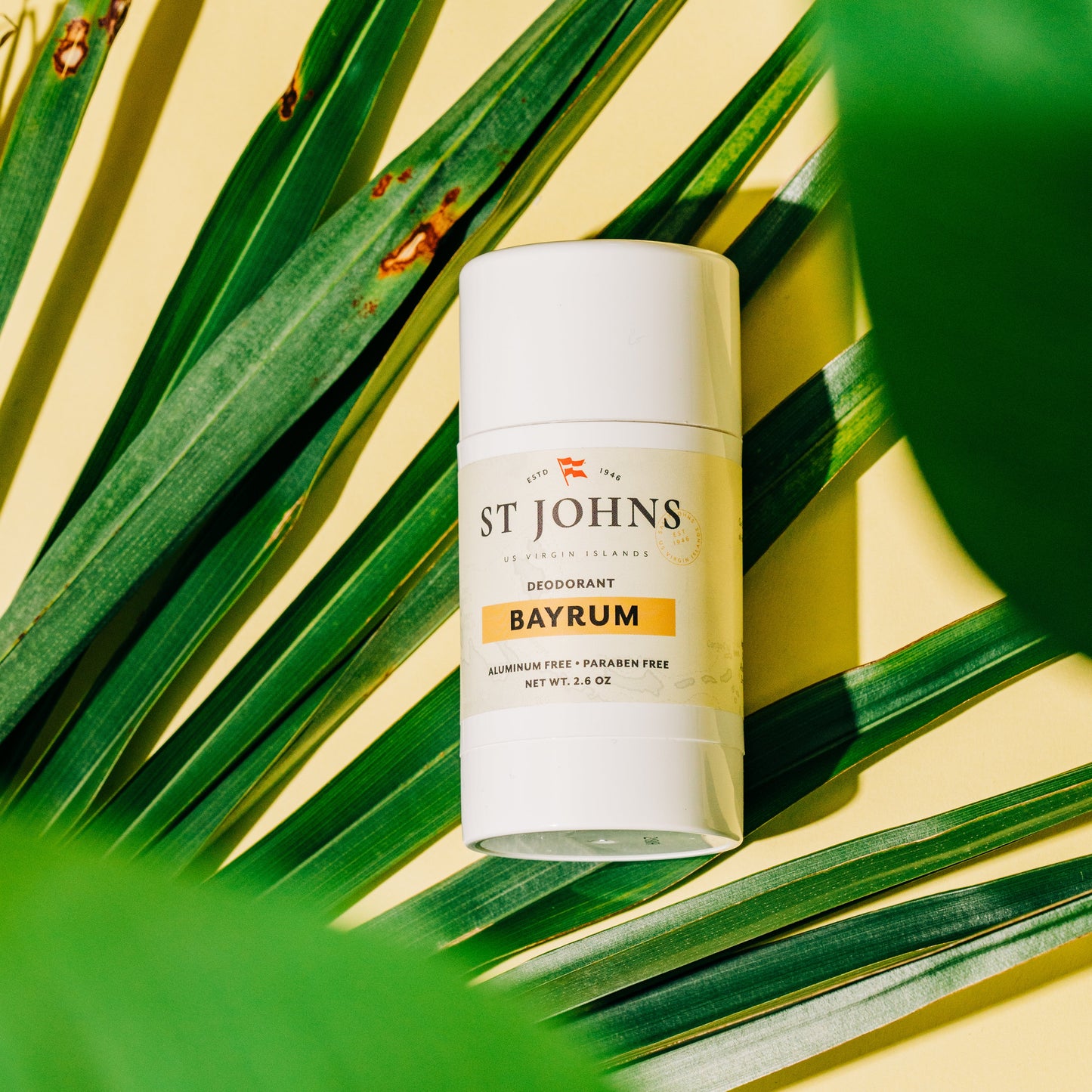 St Johns - Bay Rum Aluminum Free Deodorant