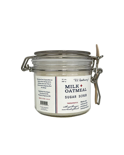 U.S. APOTHECARY - MILK + OATMEAL SUGAR SCRUB