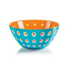 Guzzini - LE MURRINE Medium Bowl : 3,54x7,87x7,87 in. / Yellow/Blue