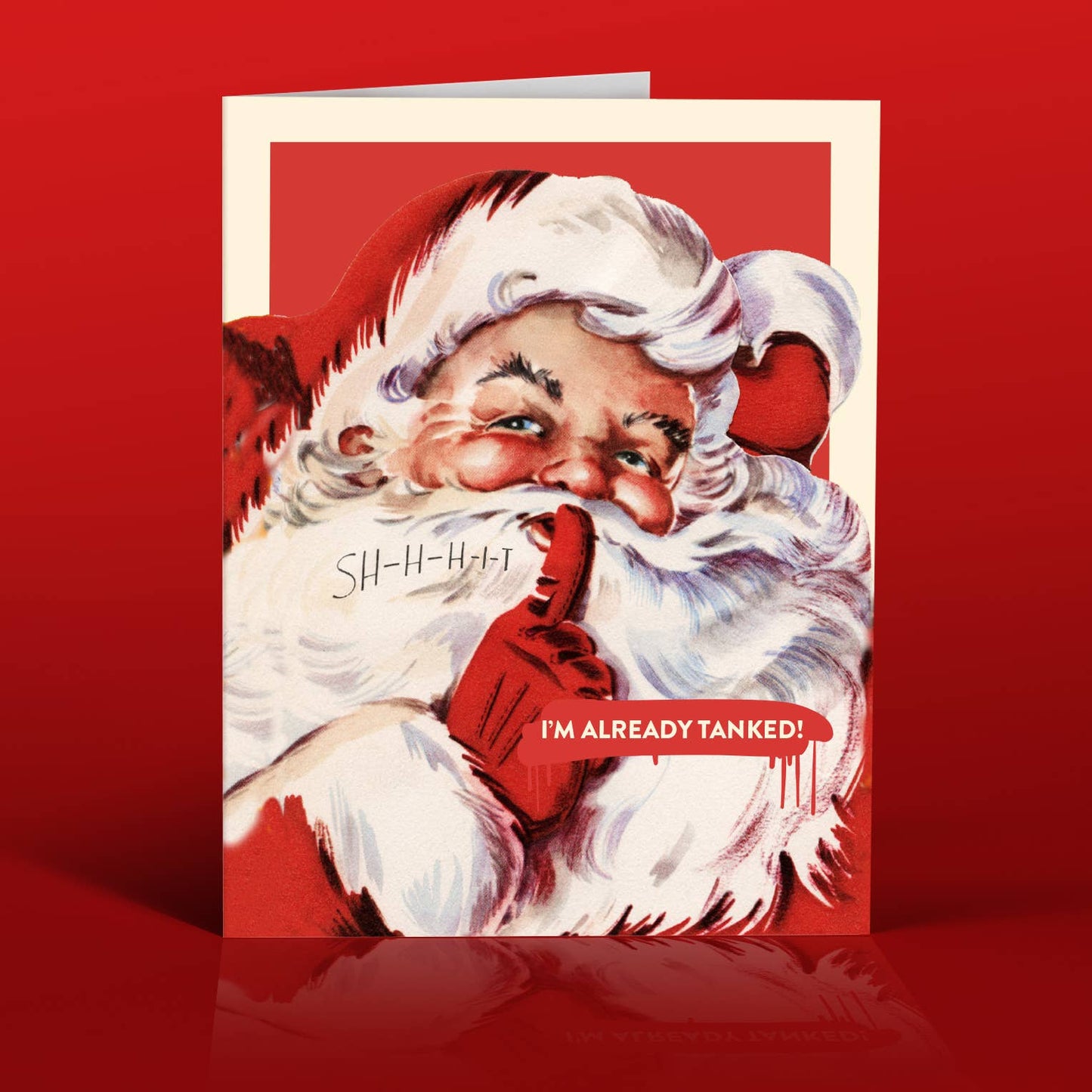 OffensiveDelightful - SANTA TANKED christmas card