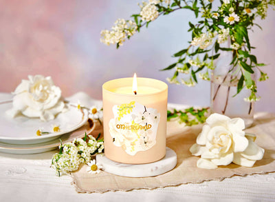 Otherland - Clean Blossom Candle - Crisp Linen, Mimosa Flower, Creamy Gardenia - Tarvos Boutique