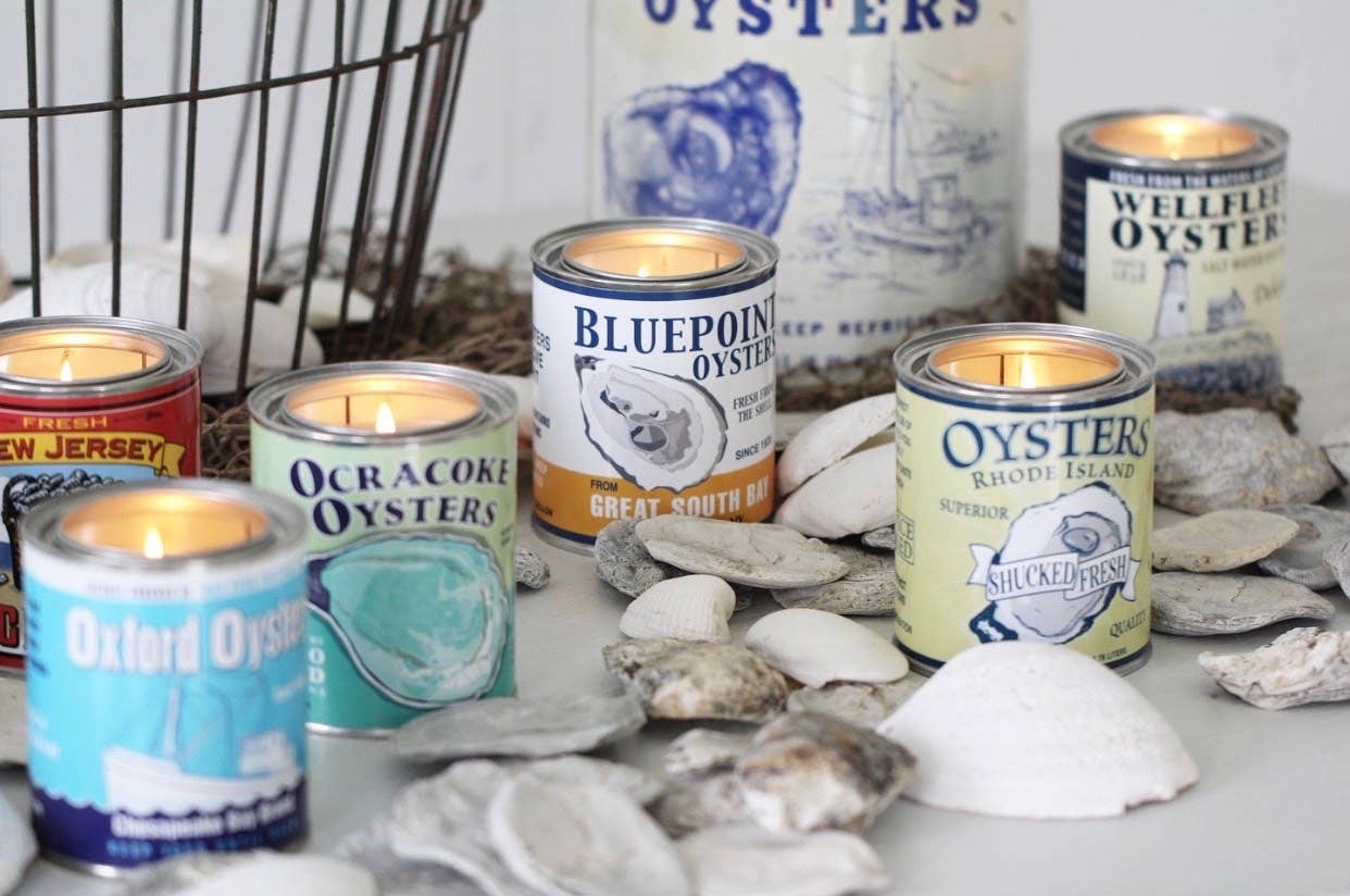 Annapolis Candle - Vintage Janes Island Oyster Style Candle