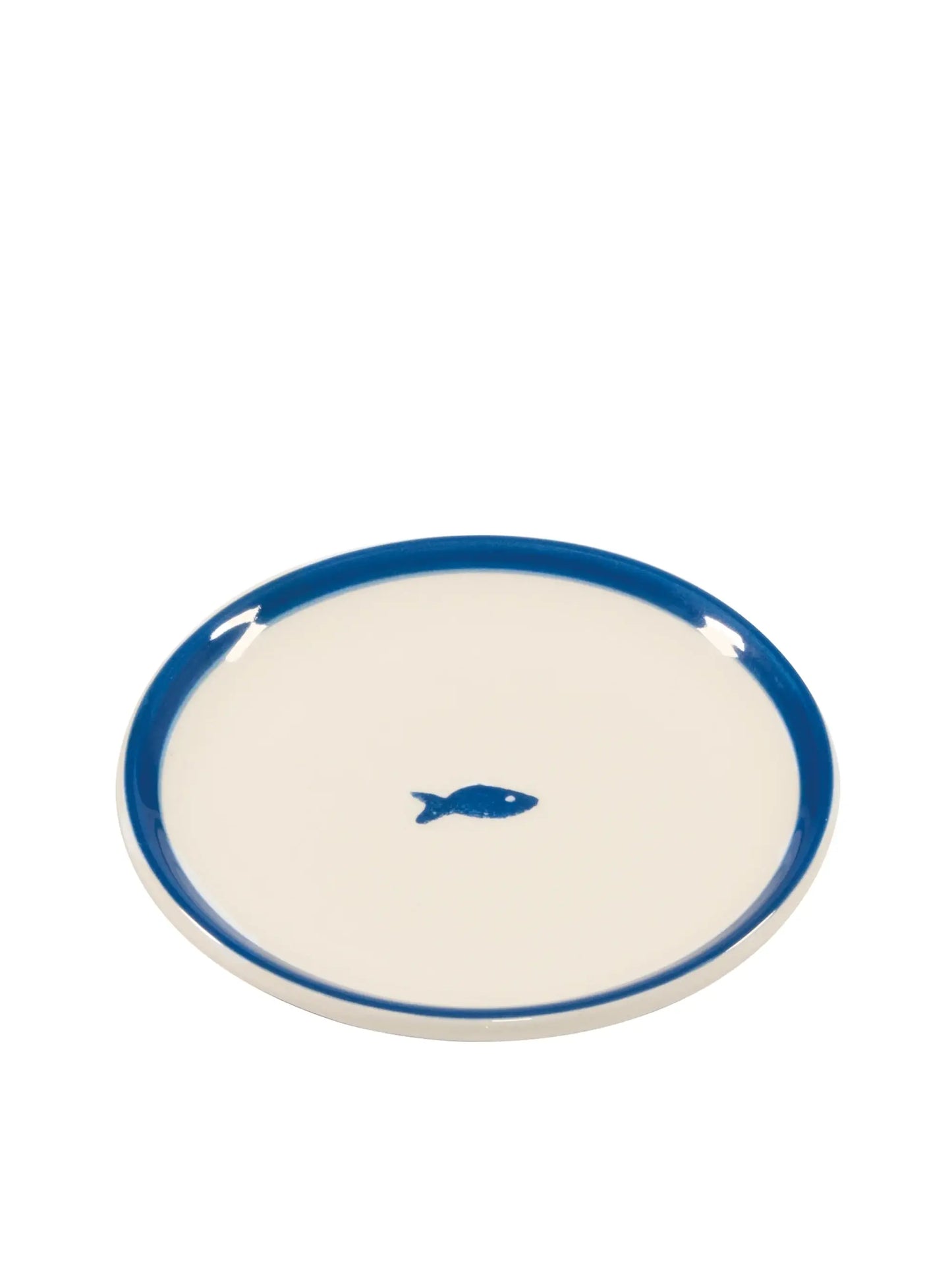 Zafferano America - Lido Dessert Plate: Light Blue