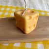 The Wednesday Co - Sueño con Queso - Cheese Candle: Creme Brûlée Scent / Large Cheese