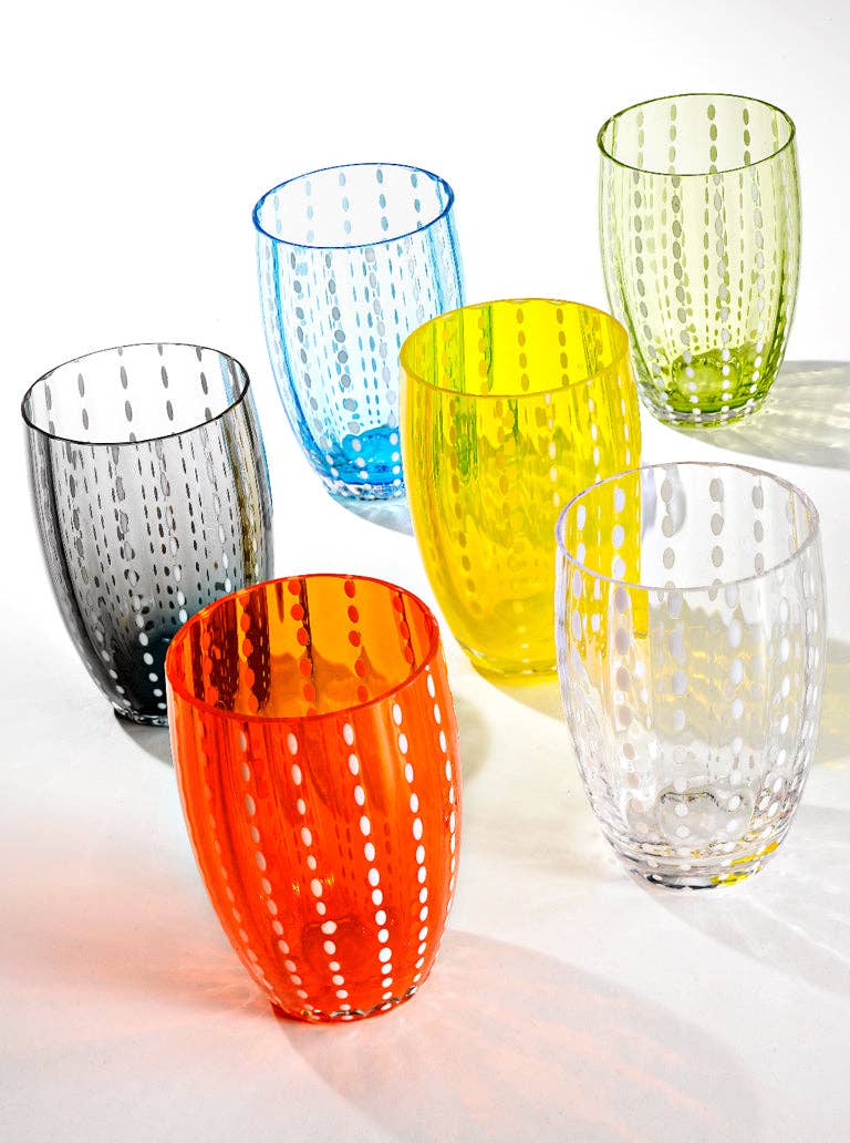 Zafferano America - Perle Tumbler Assorted (Set of 6)