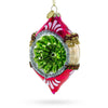 BestPysanky - Retro Reflection Pink Glass Ornament