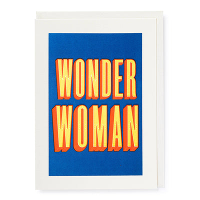 Archivist Gallery - Wonder woman Greeting Card