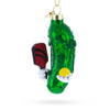 BestPysanky - Pickle with Paddle Glass Ornament