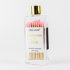 Chez Gagné - Everything is Fine Matches - Glass Bottle Matchsticks Light Pink