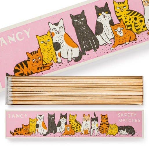 Archivist Gallery - Fancy Cat Long Matchbox