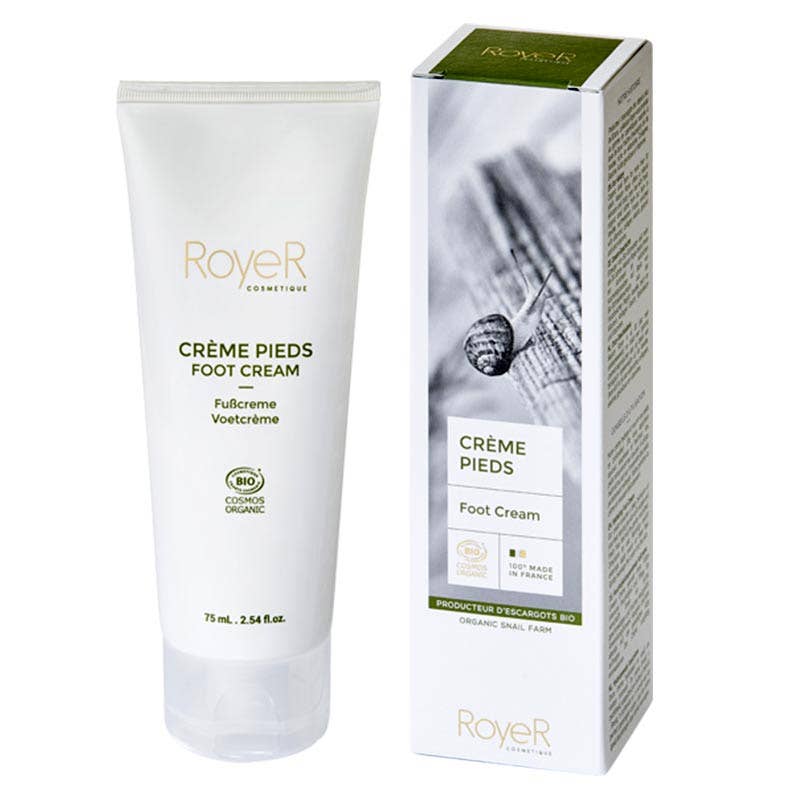 RoyeR Cosmetique - SNAIL MUCIN FOOT CREAM 75 ML