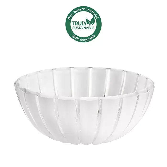 Guzzini - DOLCEVITA Large Bowl : 4,13x9,84x9,84 in. / Amber