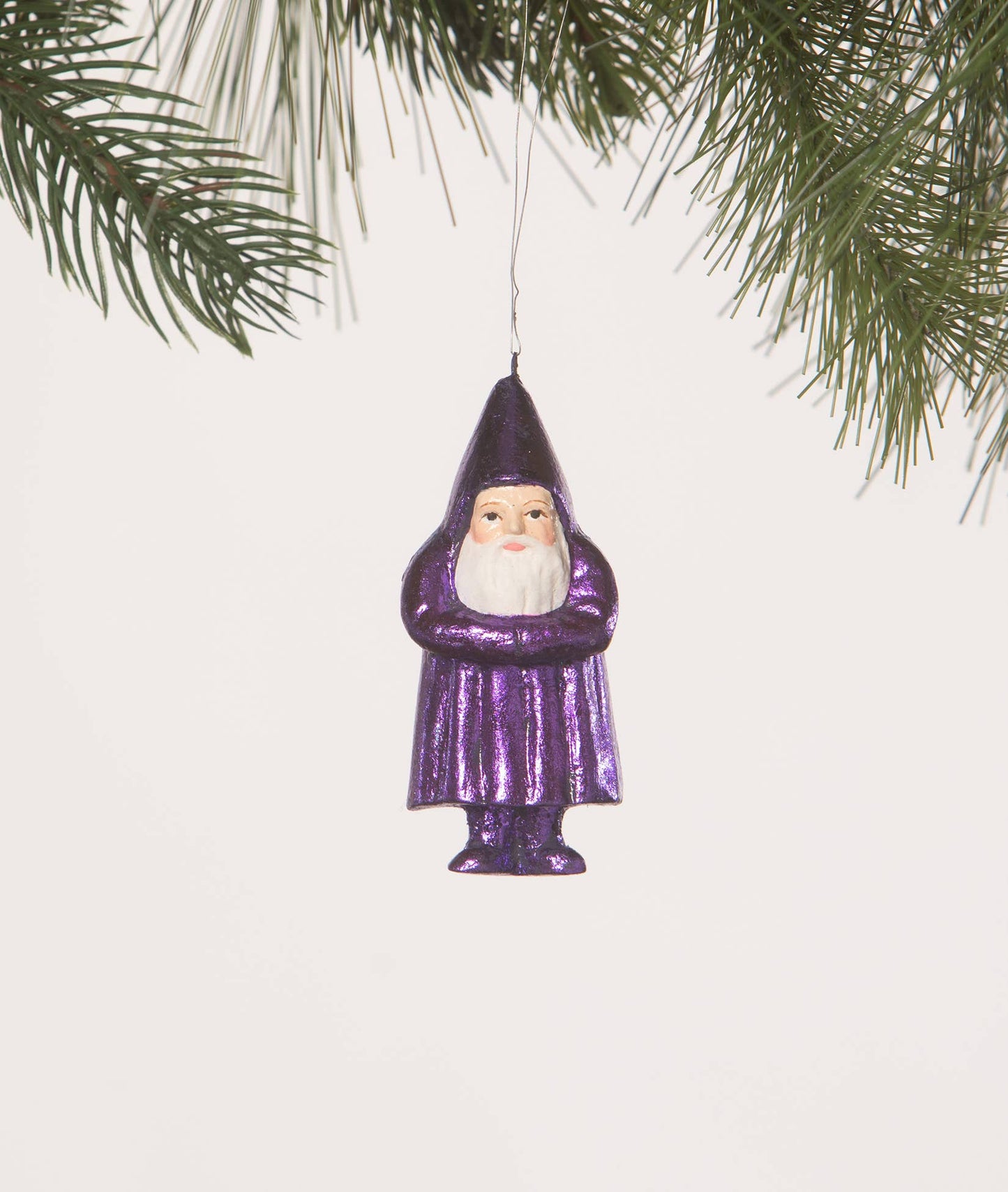 Bethany Lowe Designs - Mini Belsnickle Amethyst Ornament