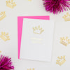 Chez Gagné - Birthday Queen Letterpress Greeting Card