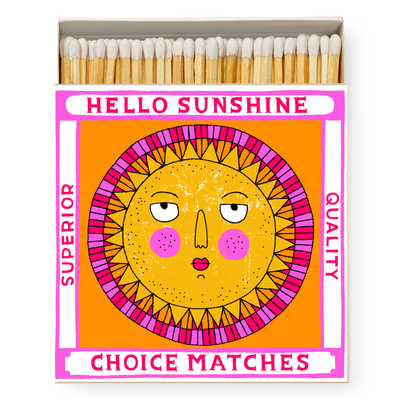 Archivist Gallery - Hello Sunshine Square Matchbox - Tarvos Boutique