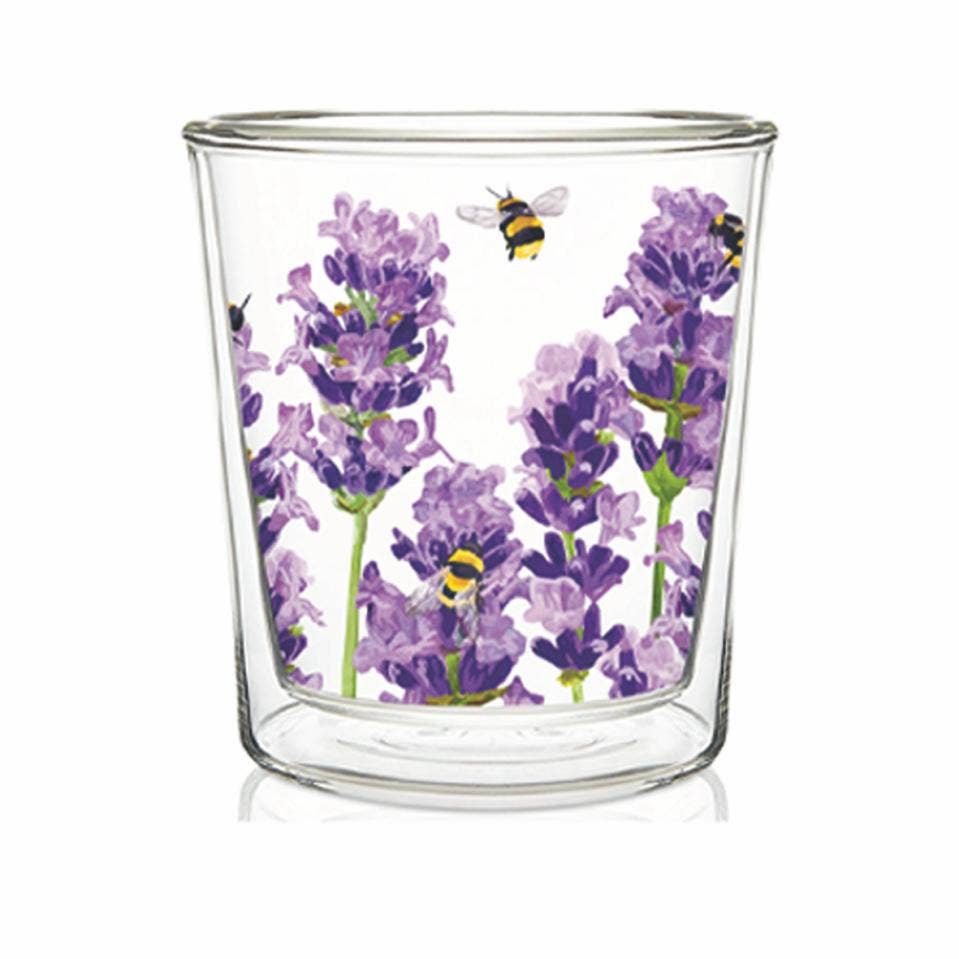 Paperproducts Design - TEA GLASS - BEES & LAVENDER