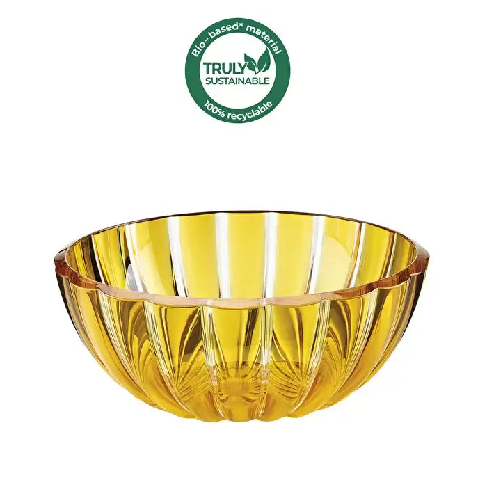 Guzzini - DOLCEVITA Medium Bowl 020cm: 3,34x7,87x7,87 in. / Amber