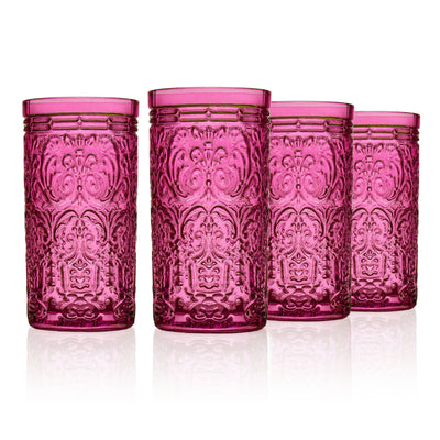 Godinger - Godinger Jax Drinkware Hot Pink