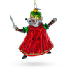 BestPysanky - Regal Mouse King Wielding a Sword Glass Ornament