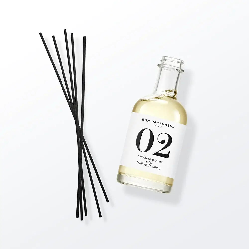 Bon Parfumeur - 02 Home Perfume Diffuser - Coriander Seeds Honey Tobacco Leaves - Tarvos Boutique