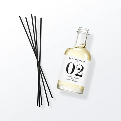 Bon Parfumeur - 02 Home Perfume Diffuser - Coriander Seeds Honey Tobacco Leaves - Tarvos Boutique