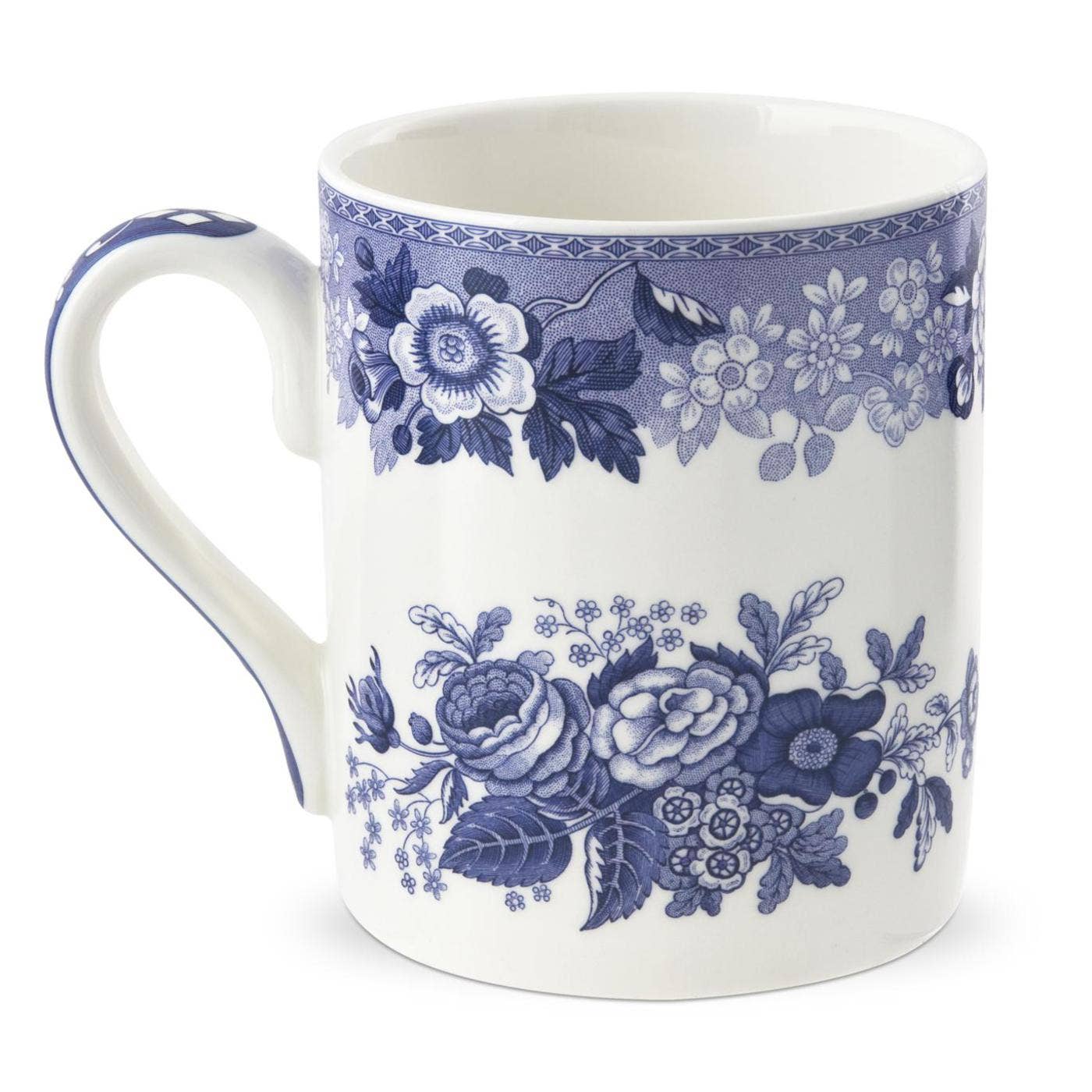 Spode - Blue Room Mug, Blue Rose 16 Oz