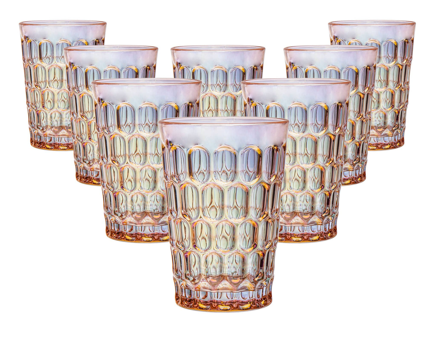 Godinger - Rex Pink Drinkware Sets: Highball