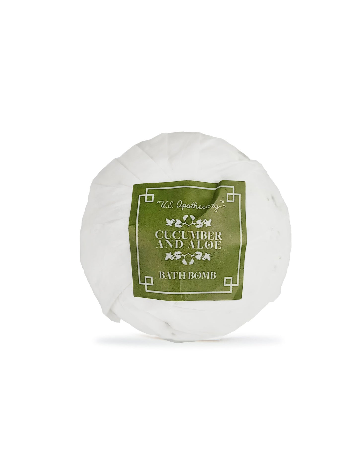 U.S. APOTHECARY - CUCUMBER & ALOE BATH BOMB