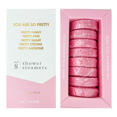 Chez Gagné - You Are So Pretty Shower Steamers - Rosé Garden