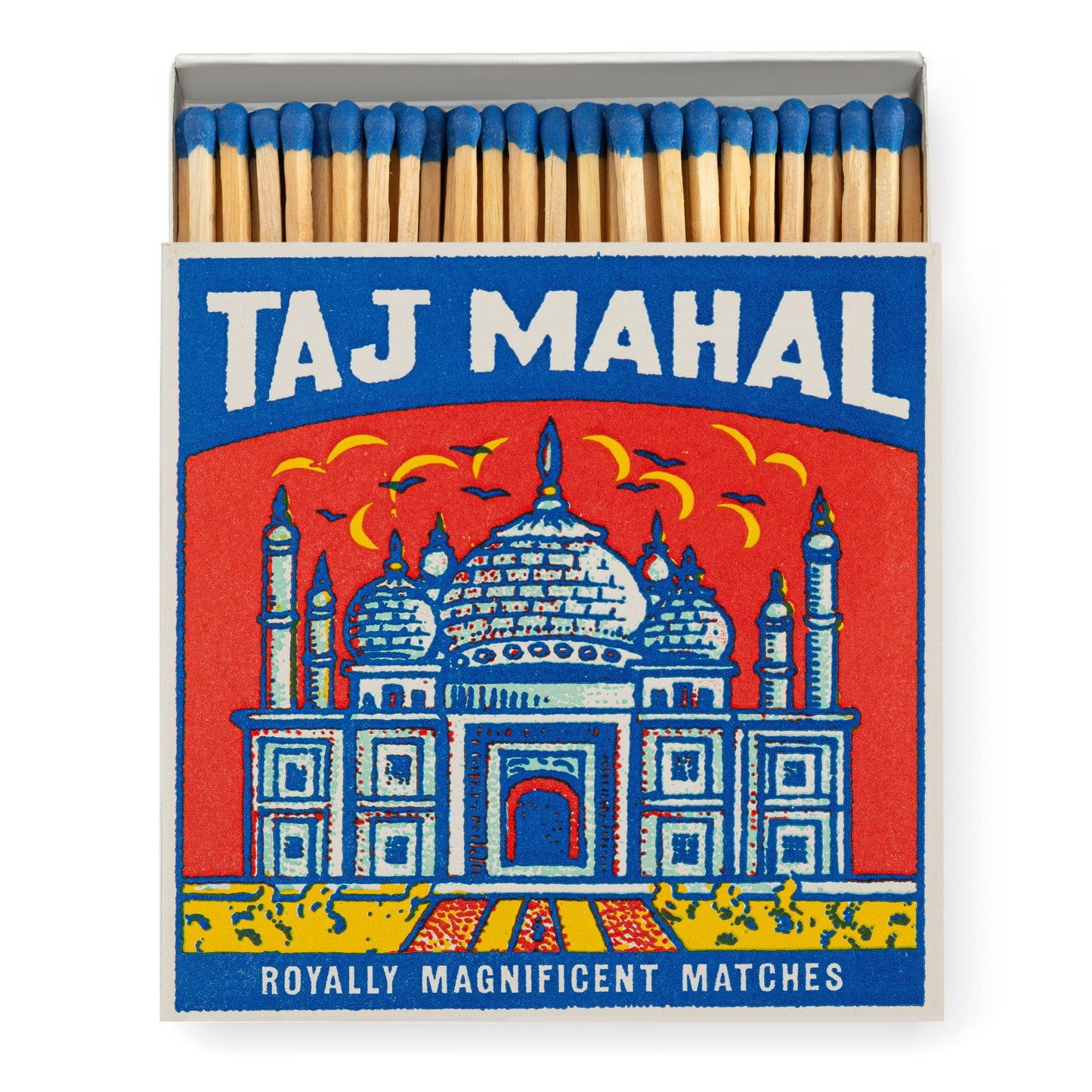 Archivist Gallery - Taj Mahal Match Box - 4x4 - 125 matches