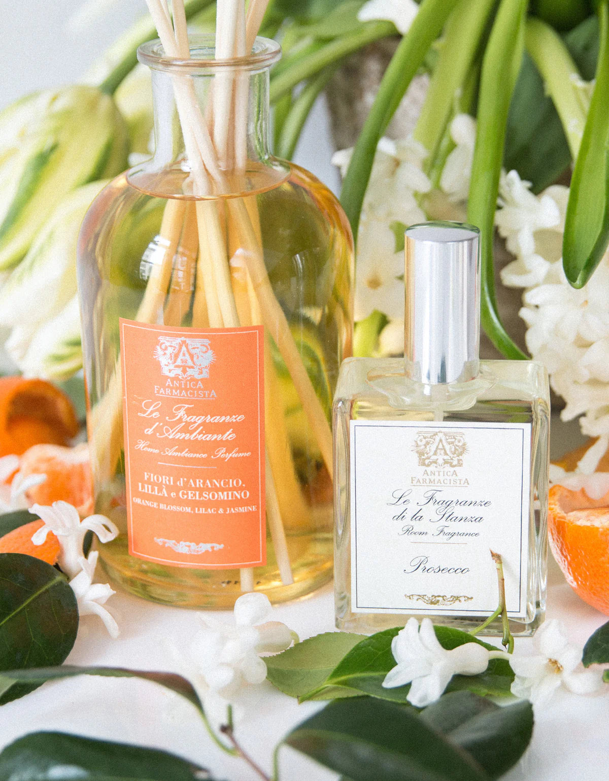 Antica Farmacista - 500ml Orange Blossom, Lilac, & Jasmine Reed Diffuser