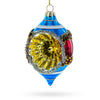 BestPysanky - Retro Reflection Blue- Glass Ornament