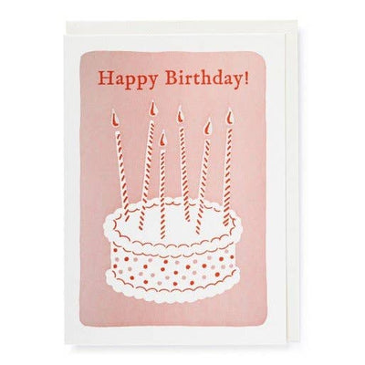 Archivist Gallery - Ariana Birthday Cake Greeting Card