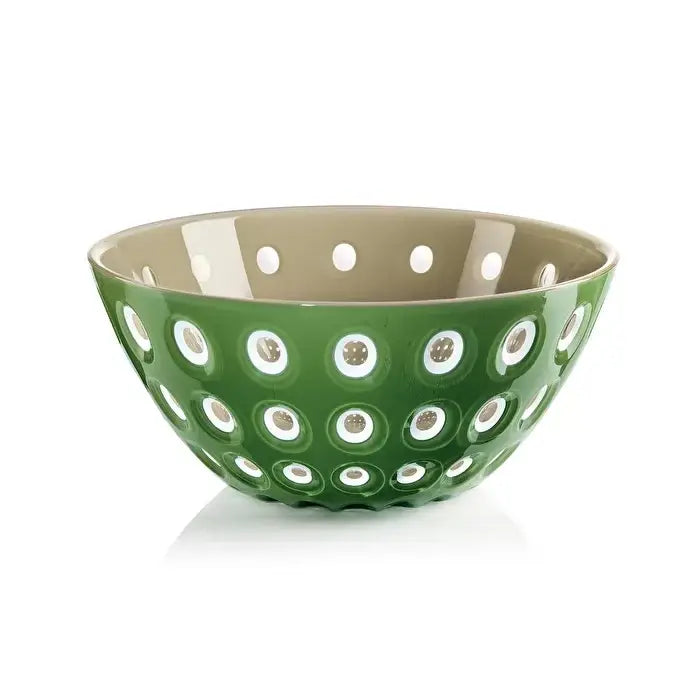 Guzzini - LE MURRINE Medium Bowl : 3,54x7,87x7,87 in. / Grey/Yellow